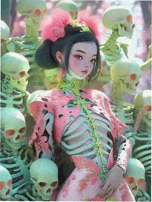 雨夜霓虹人像美女视频封面